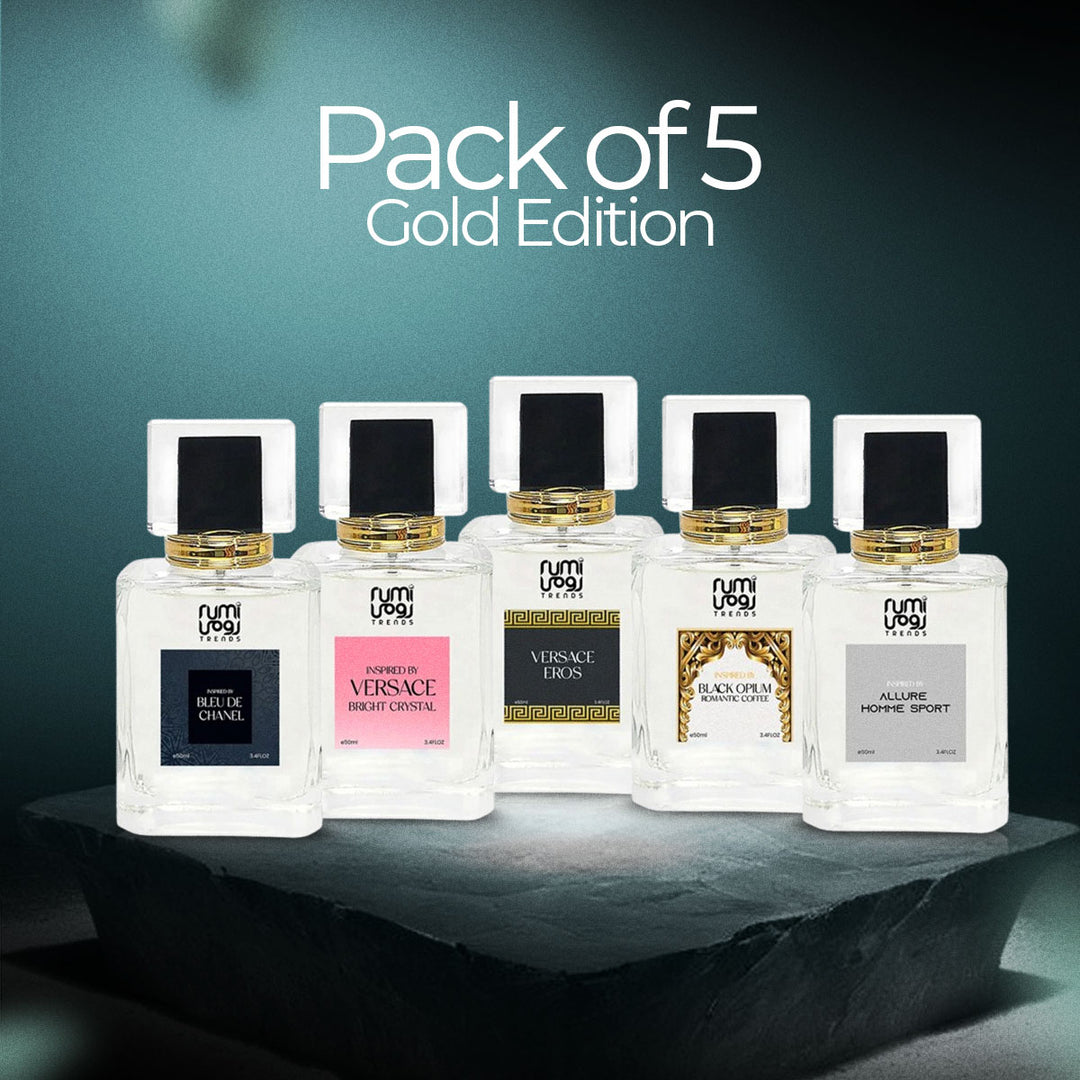 Gold Edition Pack of 5 - 50ML