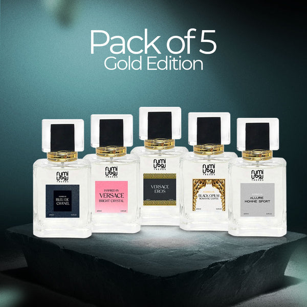 Gold Edition Pack of 5 - 50ML