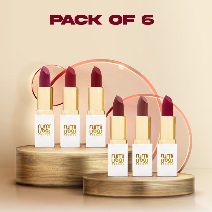 Lipsticks Pack of 6