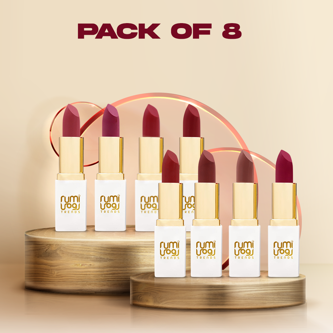 Lipsticks Pack of 8